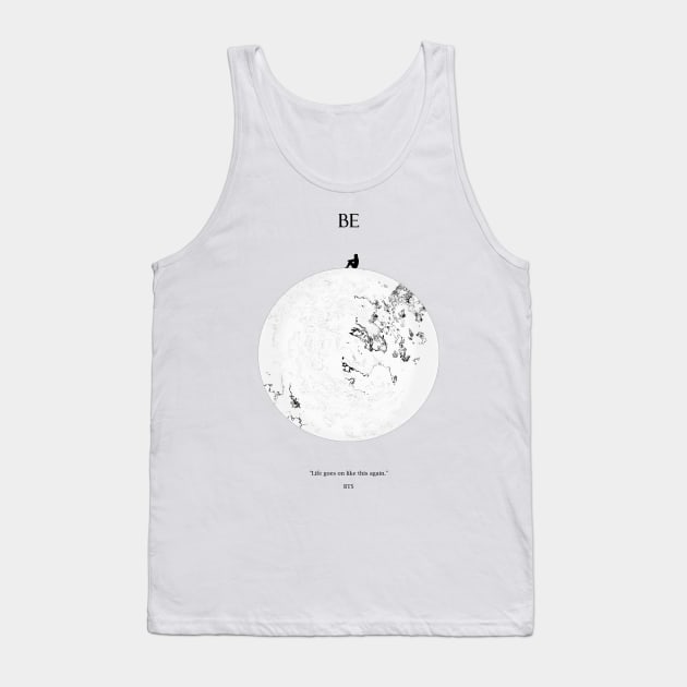 BE Moon Dark Tank Top by ZoeDesmedt